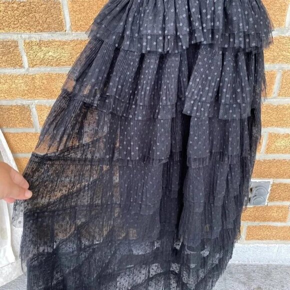 Collectif Courtney Polka Occasion Swing dress 10 - Picture 8 of 13